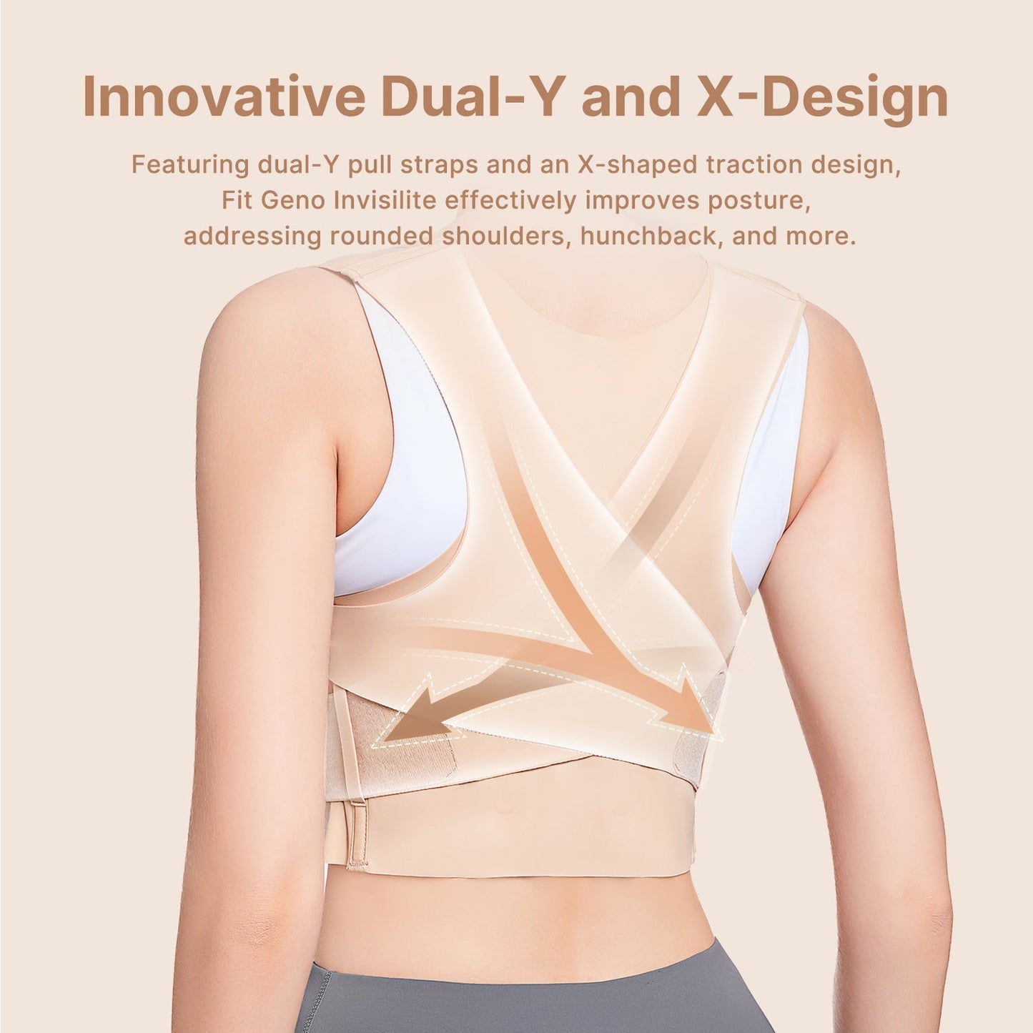 Invisilite Posture Support Brace
