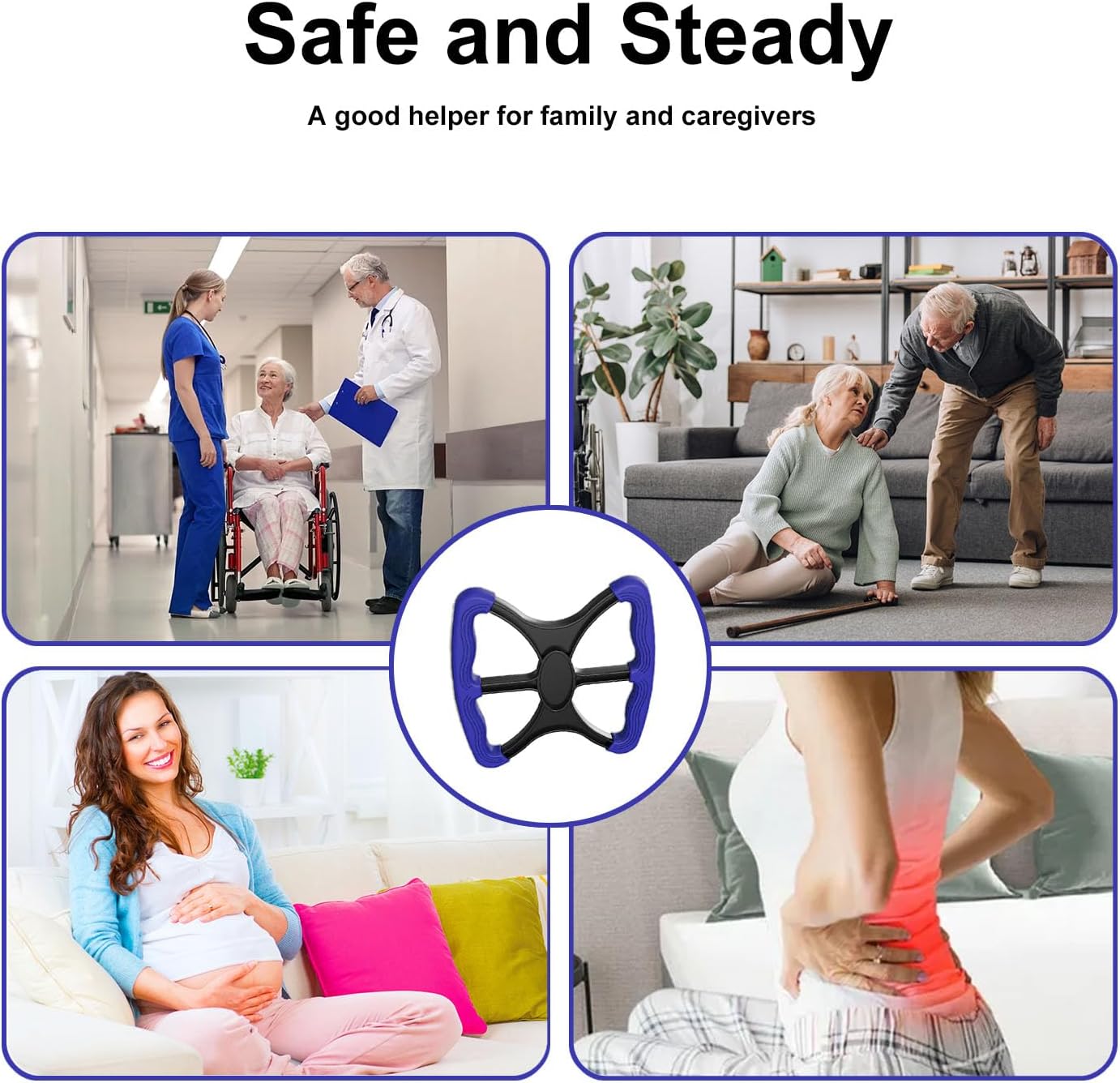 No-Slip Standing Aid and Handicap Bar