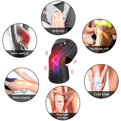 #1 Heated Knee Massager for Knee Pain Relief